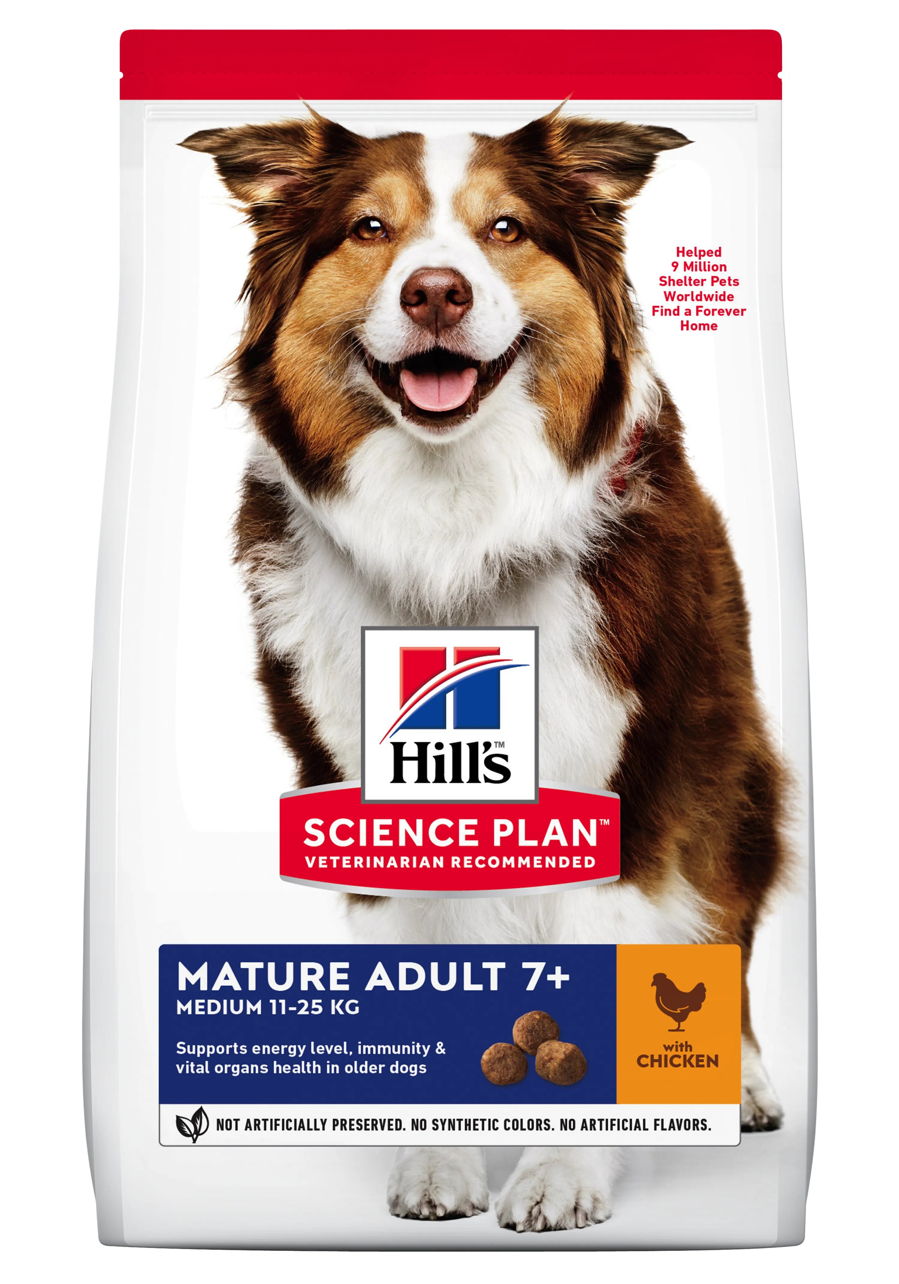 Hills Hrana uscata caini Hill's Science Plan Canine Mature Medium Chicken 2.5 kg