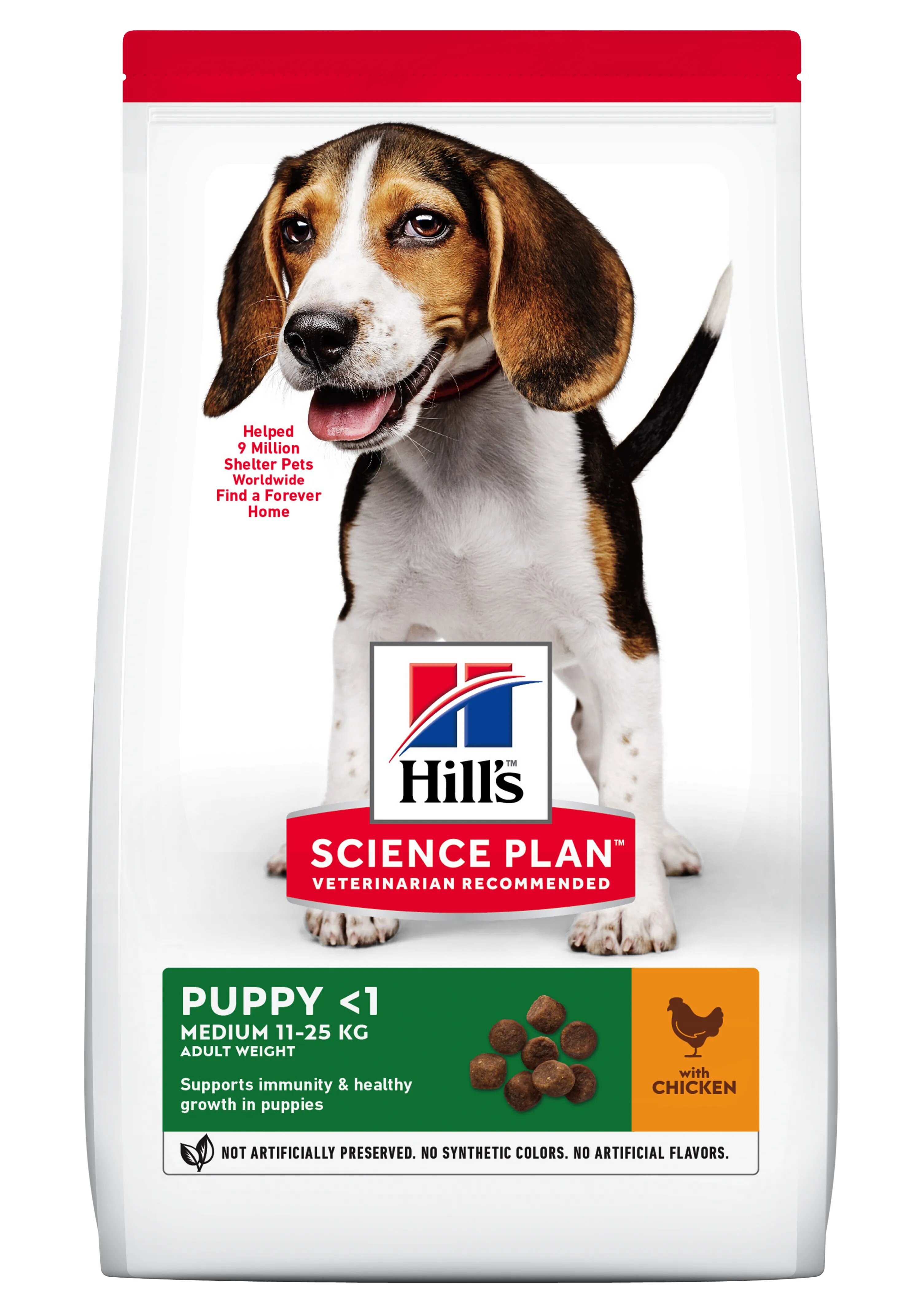 Hills Hrana uscata caini Hill's Science Plan Canine Puppy Medium Chicken 800 g