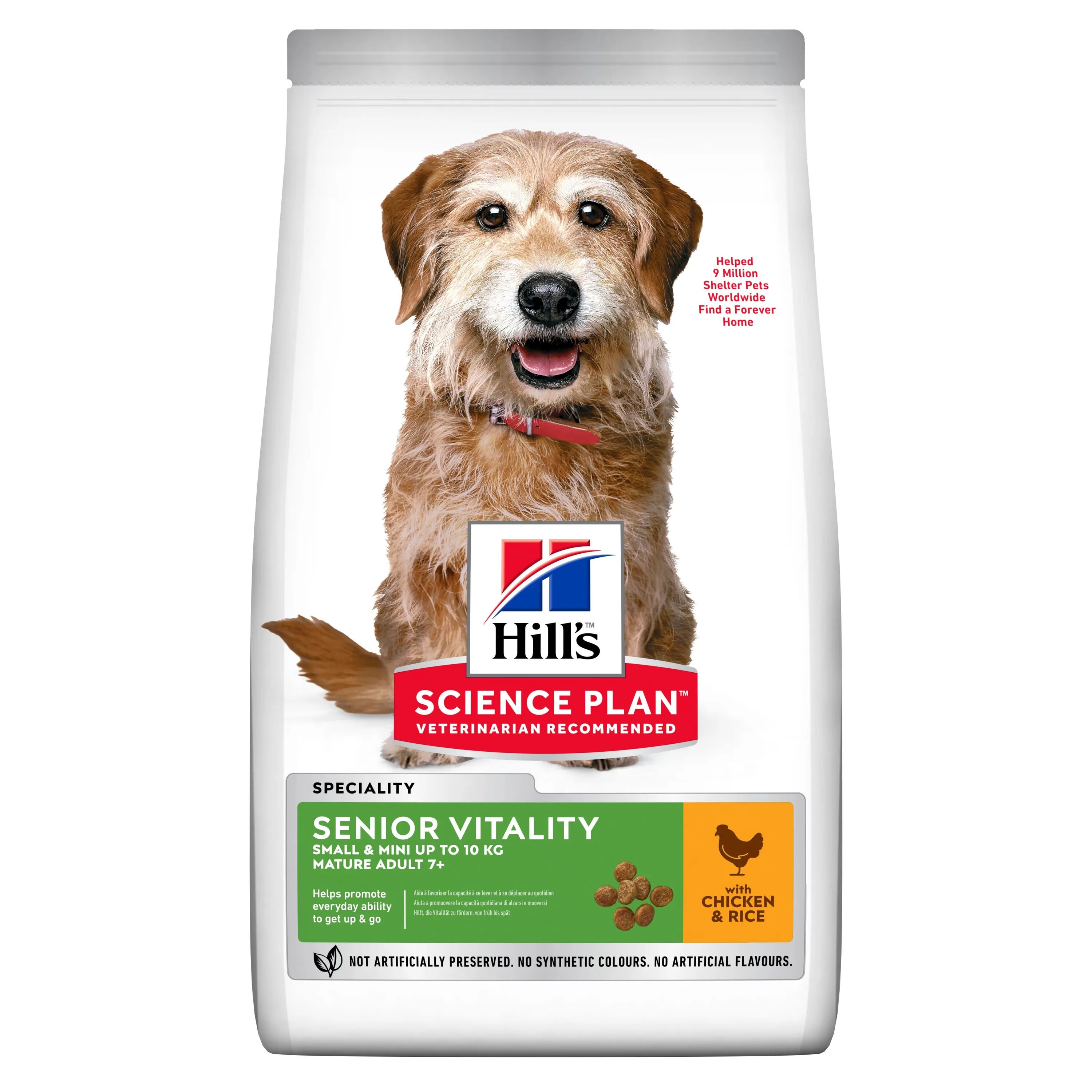 Hills Hrana uscata caini Hill's Science Plan Canine Senior Vitality Small and Mini Chicken 6 kg