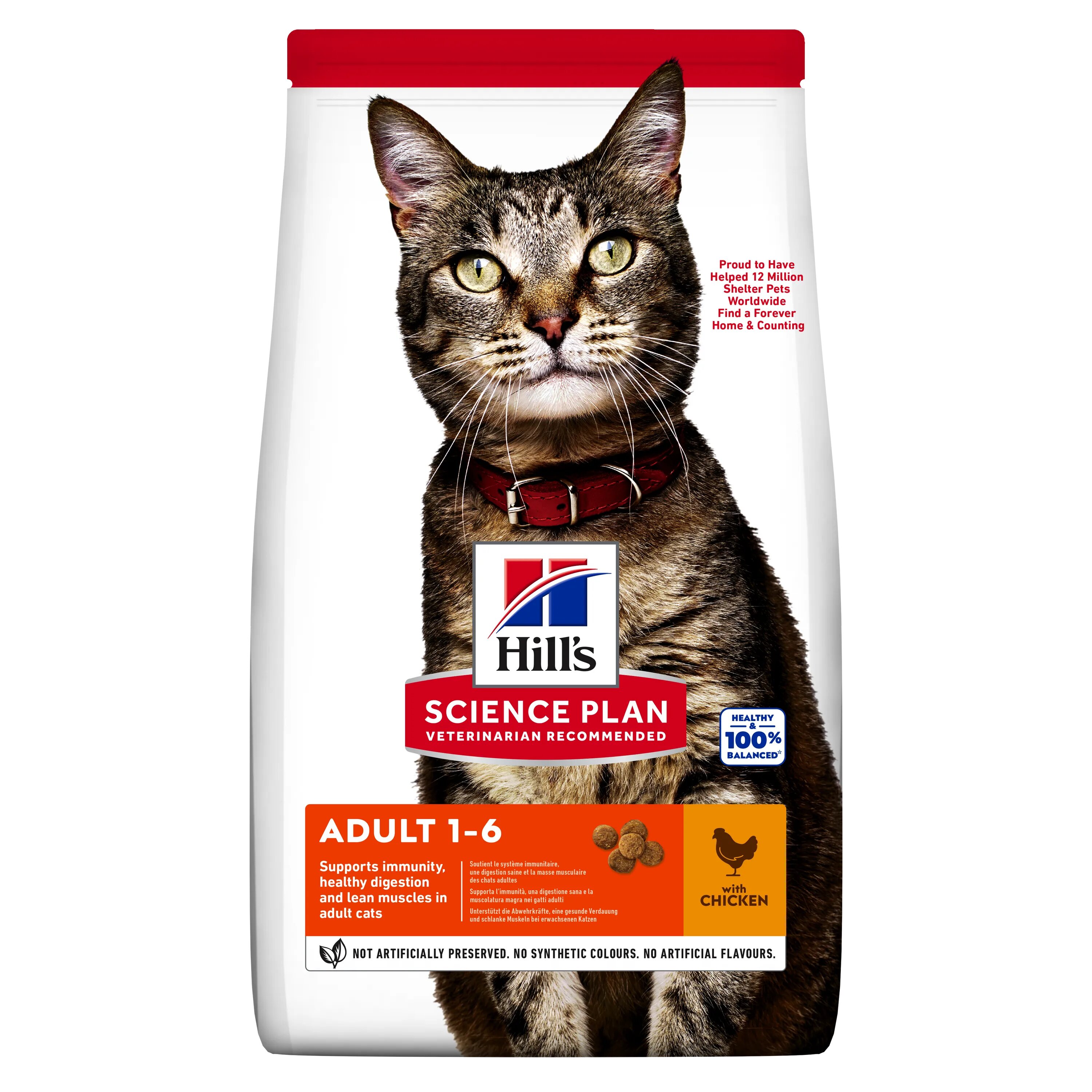 Hills Hrana uscata pisici Hill's Science Plan Feline Adult Chicken 1.5 kg