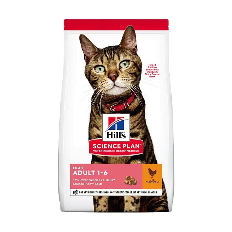Hills Hrana uscata pisici Hill's Science Plan Feline Adult Light pui 3 kg