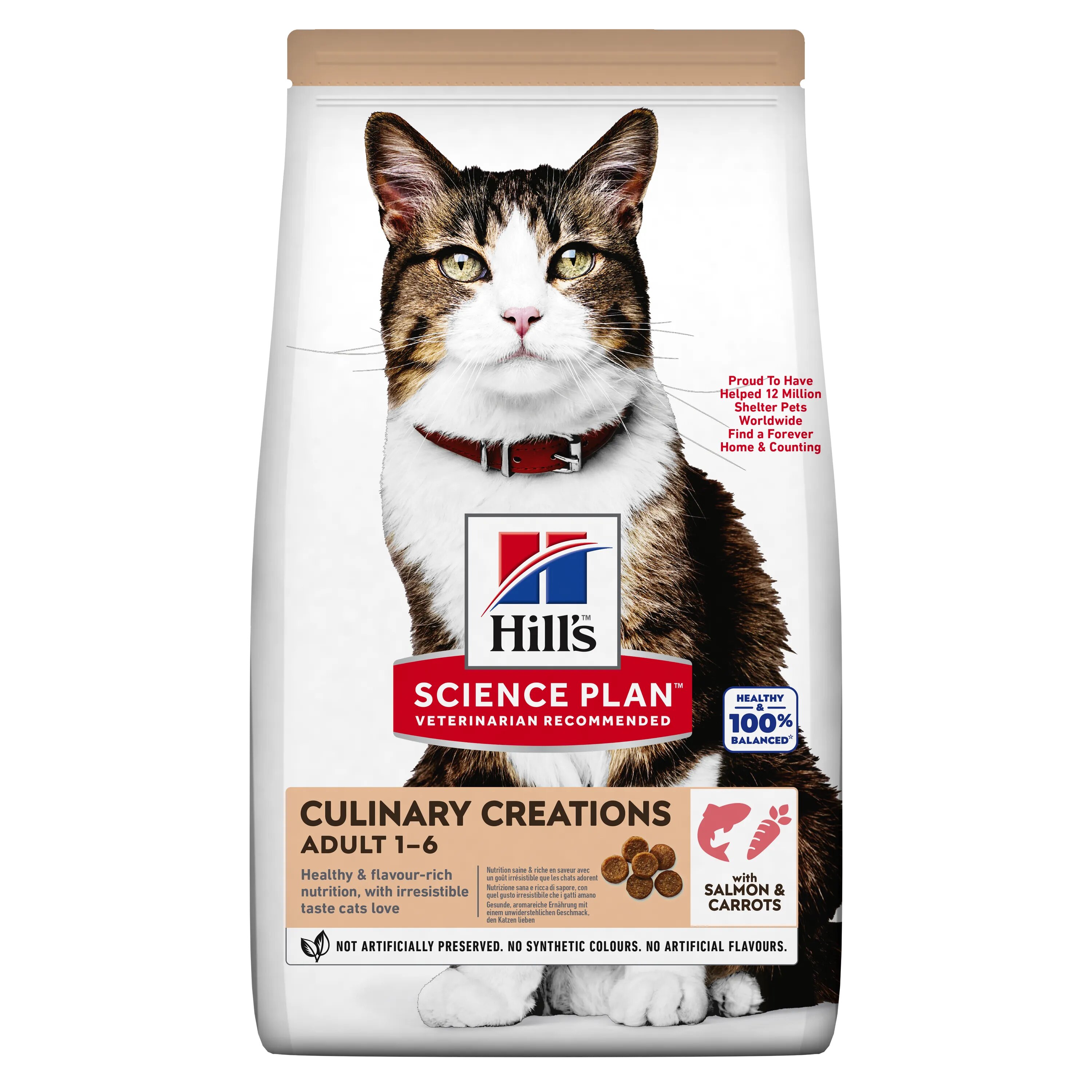 Hills Hrana uscata pisici Hill's Science Plan Feline Adult Salmon & Carrot 1.5 kg