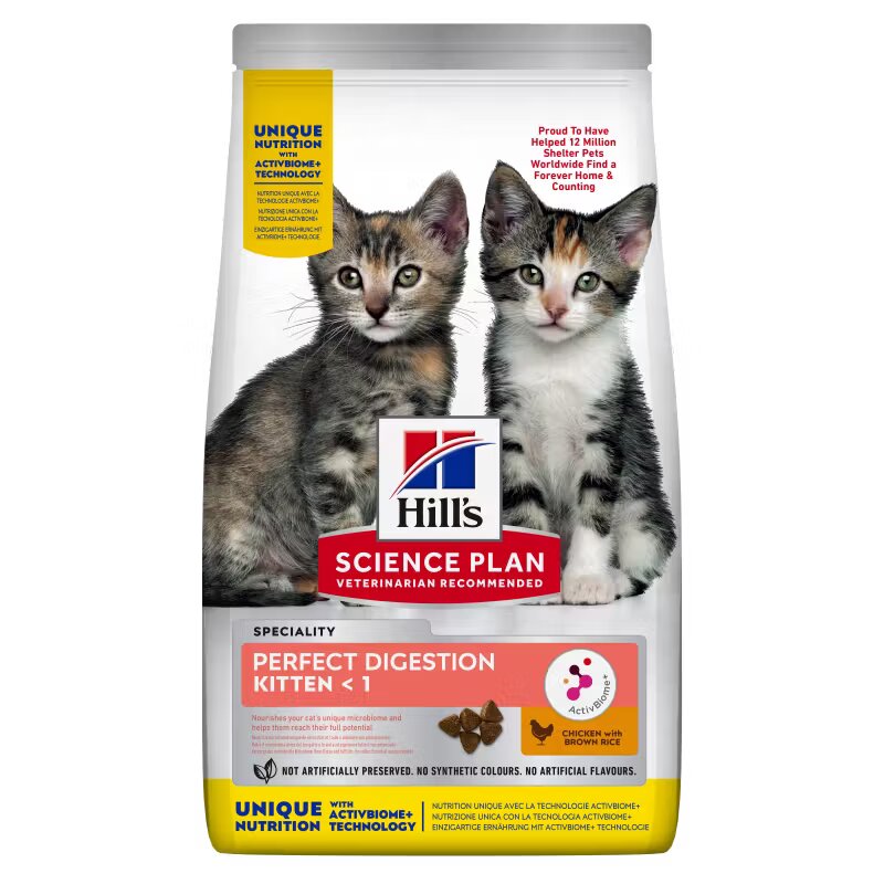 Hills Hrana uscata pisici Hill's Science Plan Feline Kitten Perfect Digestion 7 kg