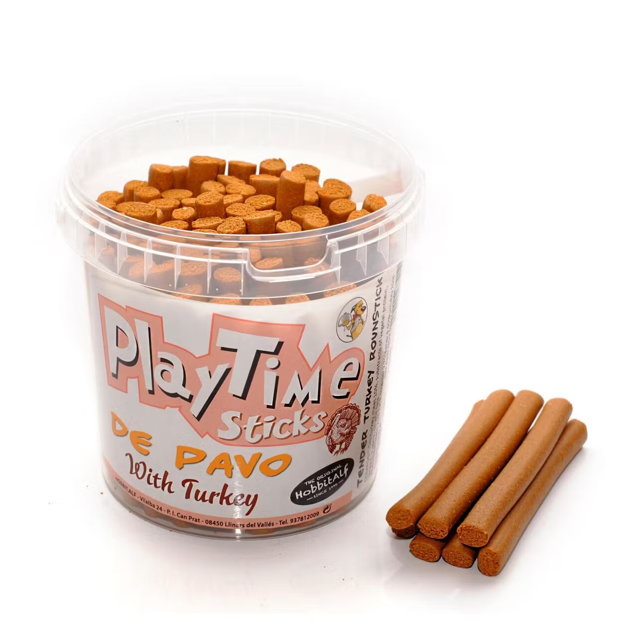 Hobbit Recompense Pentru Caini Baton Curcan Semi-umed 900 g