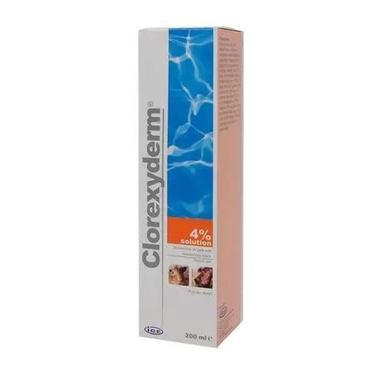 ICF Vet Clorexyderm Solutie 4% 200 ml