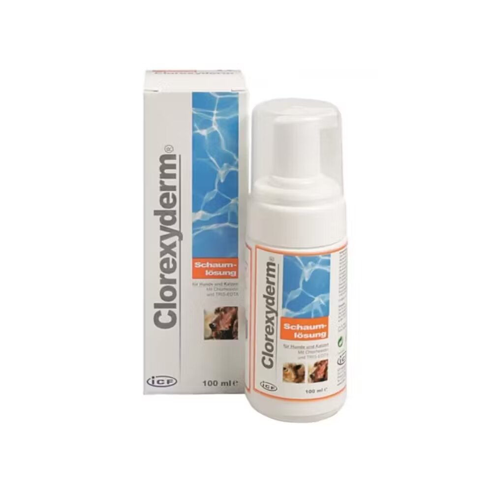 ICF Vet ICF Clorexyderm Spuma 4% 100 ml