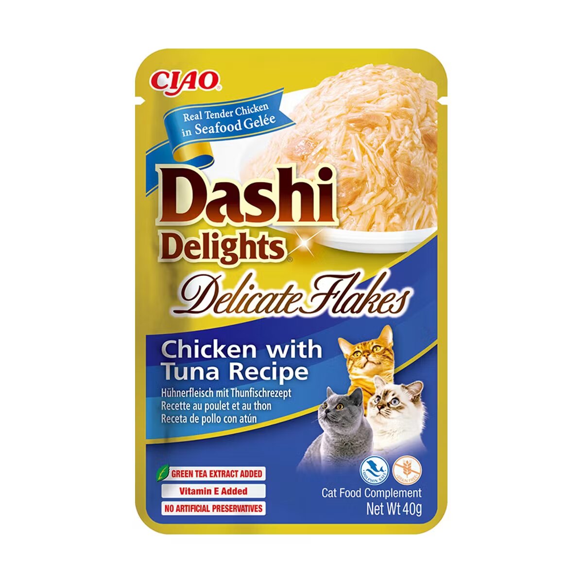 Inaba Ciao Dashi Delights Delicate Flakes Pui si Ton 40 g