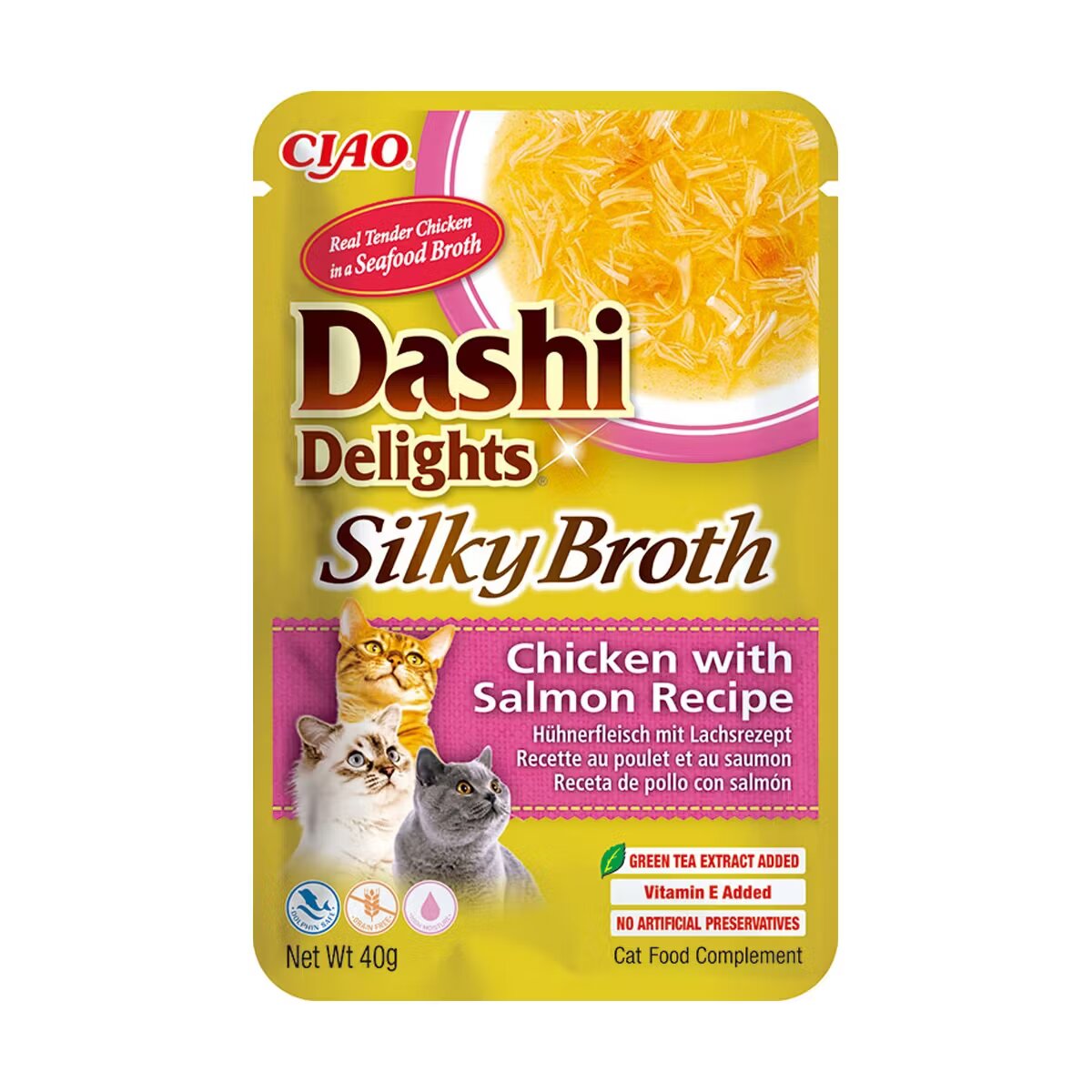 Inaba Ciao Dashi Delights Silky Broth Pui si Somon 40 g