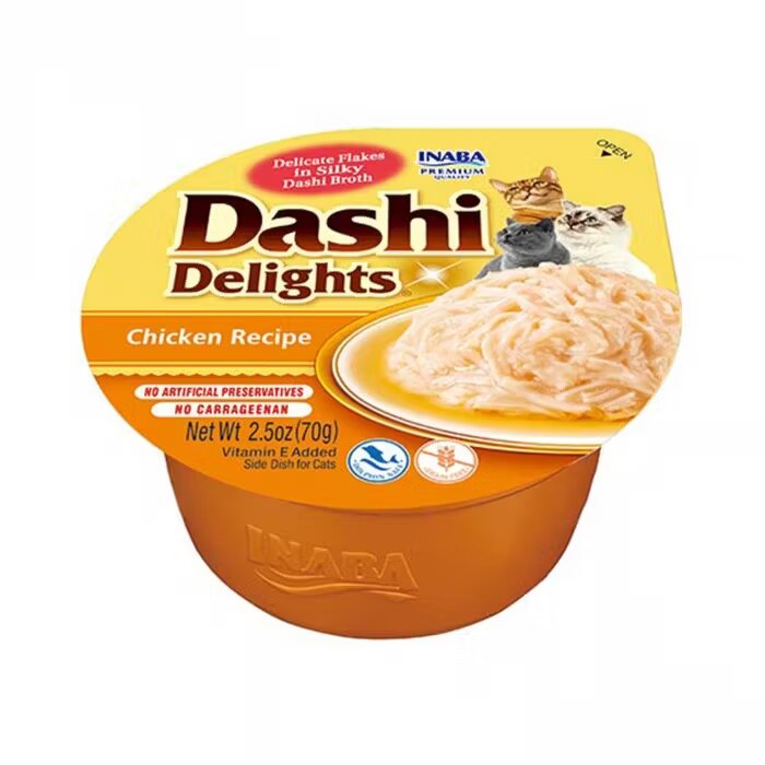 Inaba Ciao Dashi pentru pisici cu Pui 70 g