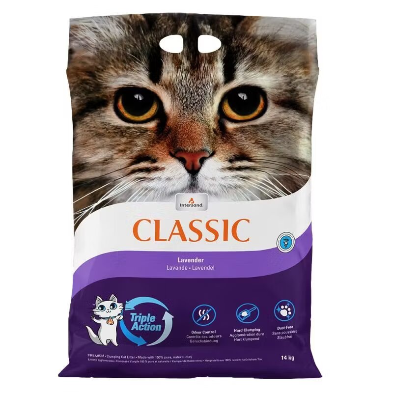 Intersand Nisip igienic Classic Lavanda 14 kg