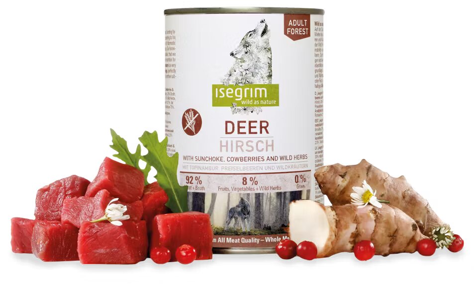 Isegrim Hrana umeda Dog Adult Deer 800 g