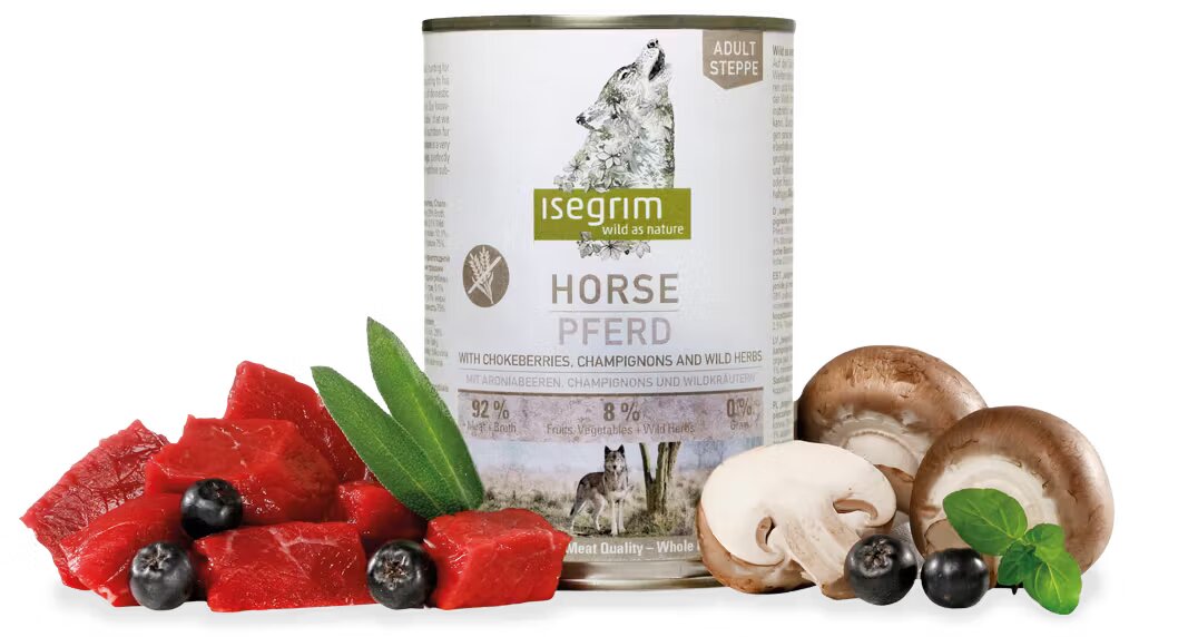 Isegrim Hrana umeda Dog Adult Horse 800 g