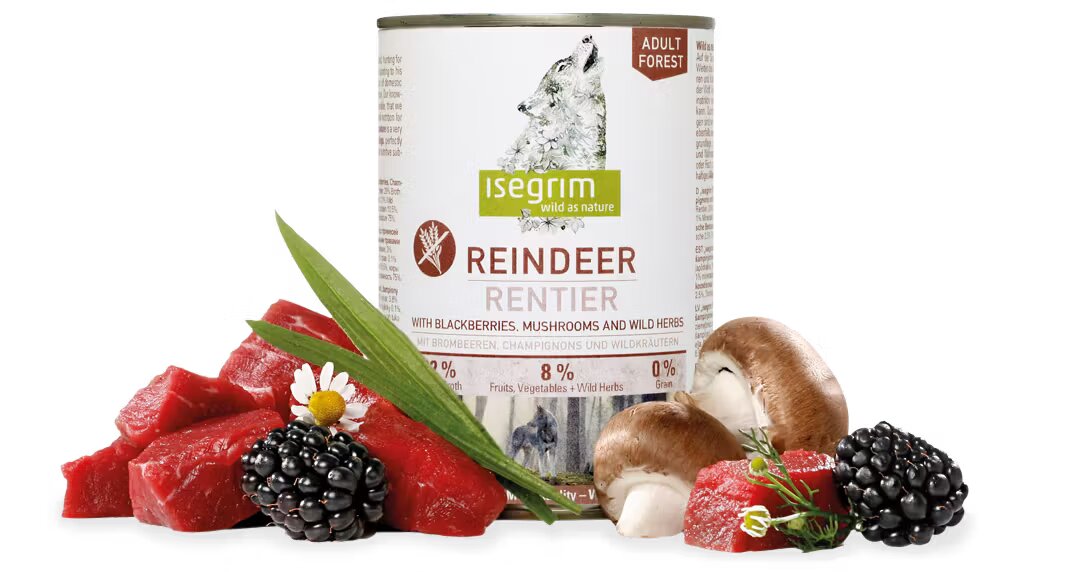 Isegrim Hrana umeda Dog Adult Reindeer 800 g