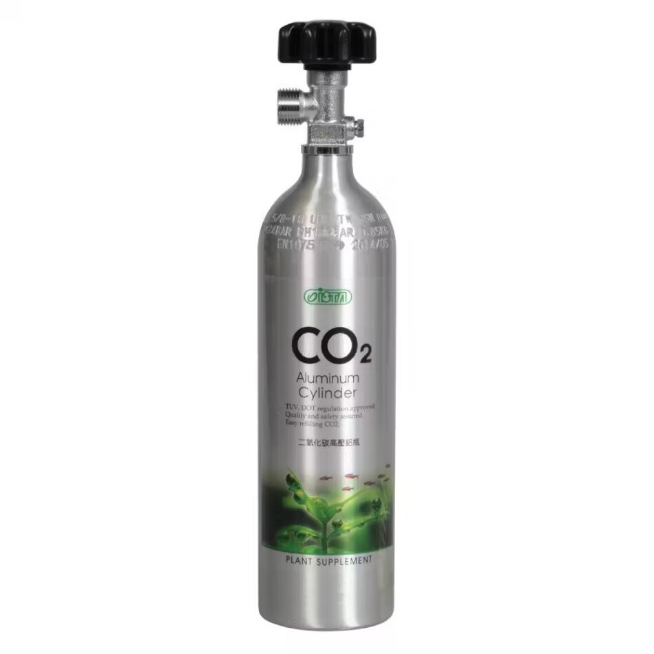 ISTA Butelie aluminiu CO2 Face Side (iesire laterala) - 1 l Premium