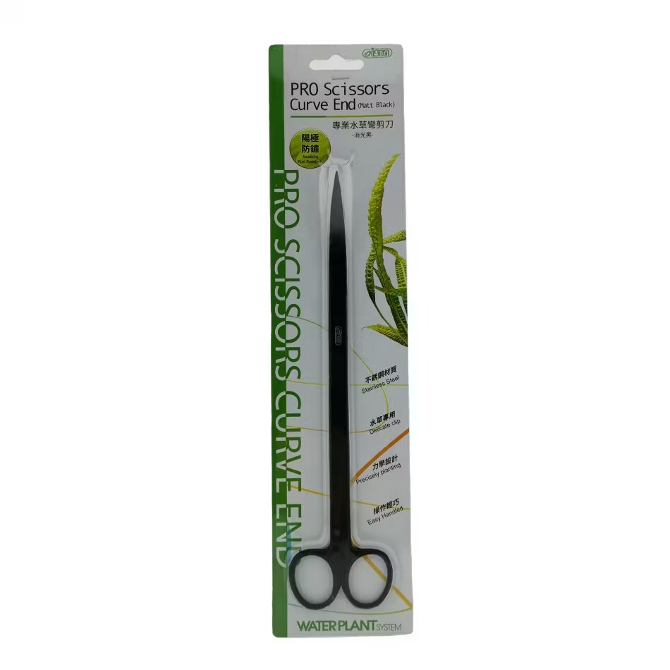ISTA Foarfeca PRO Scissors Curve End neagra