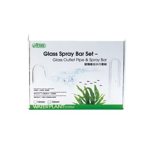 ISTA Lily Pipe sticla SET Inflow/ Outflow - 16 mm