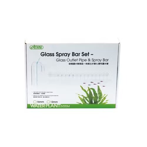 ISTA Spray bar sticla set - Glass Outlet Pipe & Spray Bar 12 mm
