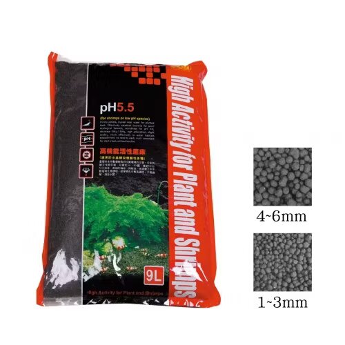 ISTA Substrat ceramic acvariu/ Shrimp Soil -pH 5.5 / 9 L S size