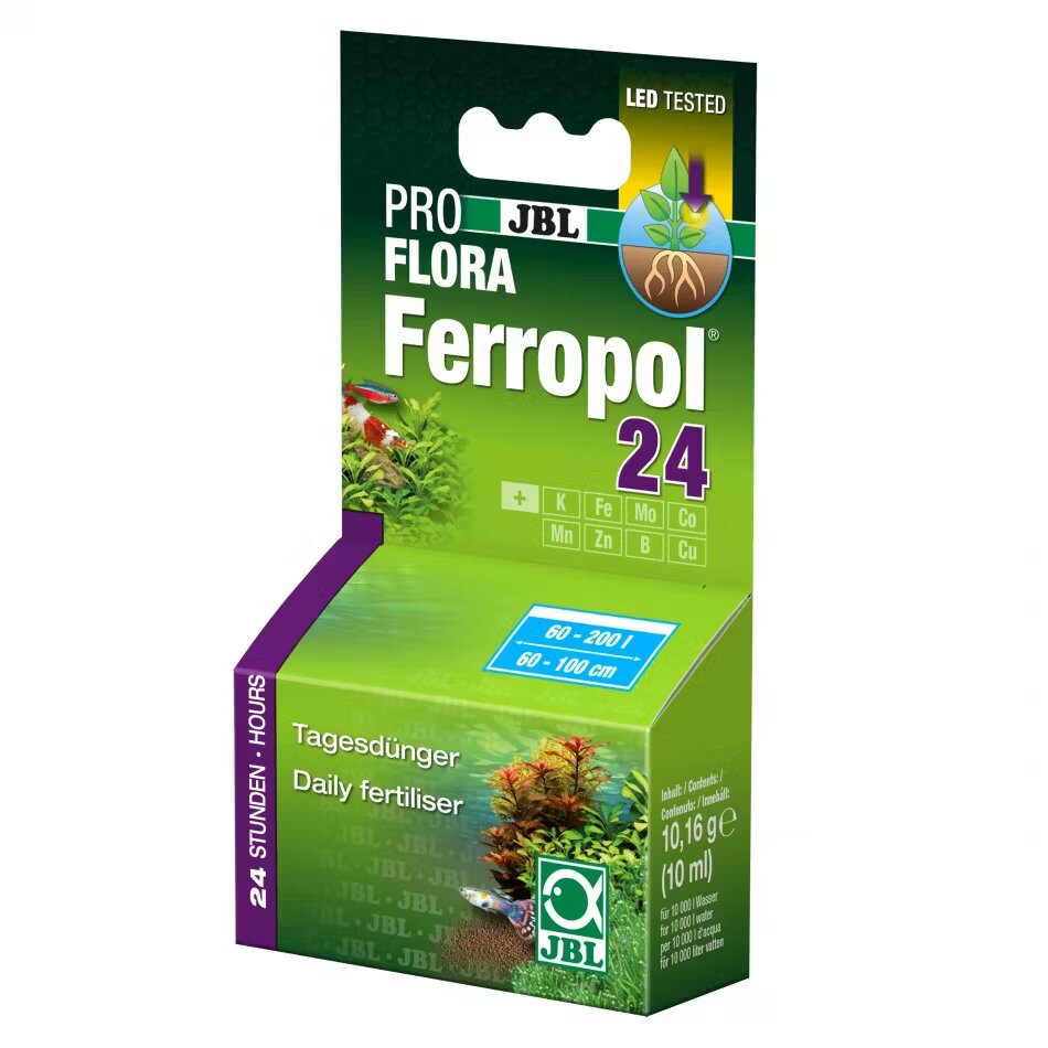 JBL Fertilizant lichid Ferropol 24 10 ml pentru 10000 l