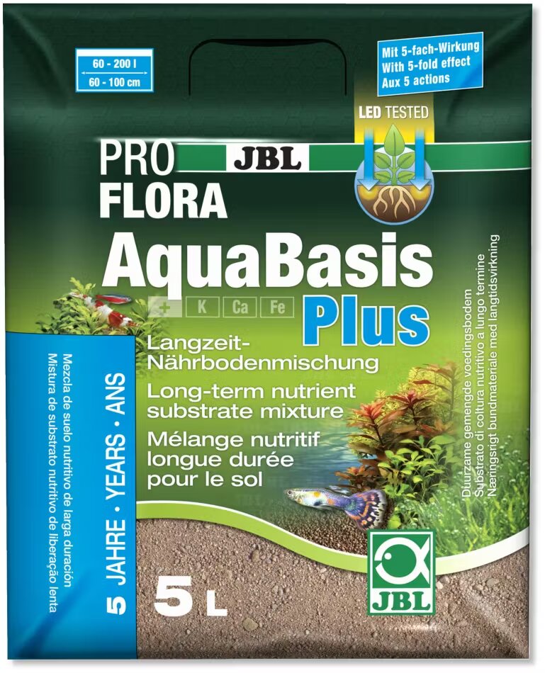 JBL Fertilizant substrat ProFlora AquaBasis Plus 5 l 6 kg