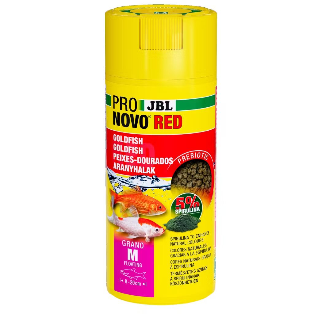 JBL Hrana pesti acvariu ProNovo RED GRANO M 250 ml CLICK