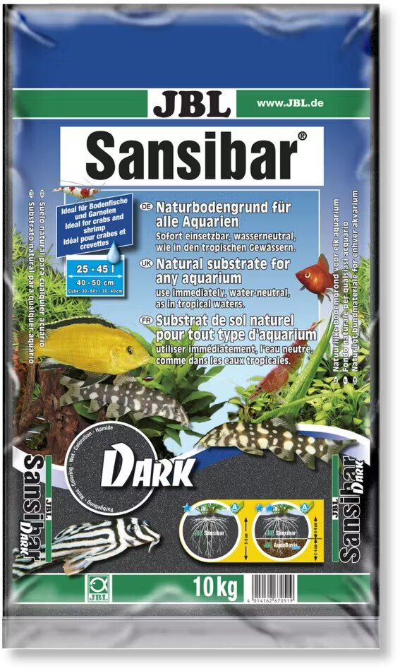 JBL Nisip natural Sansibar BLACK 10 kg
