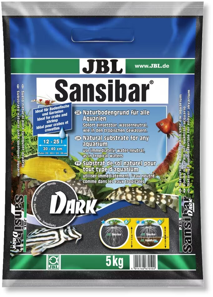 JBL Nisip natural Sansibar BLACK 5 kg