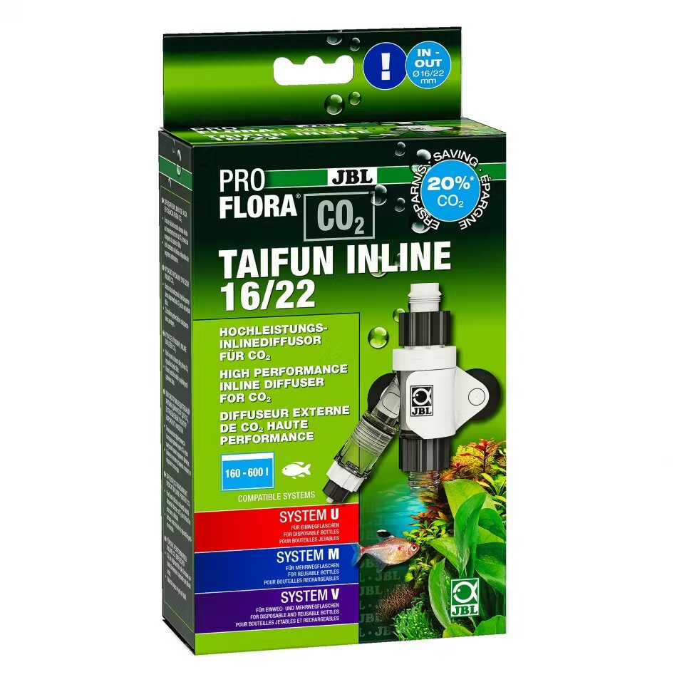 JBL Reactor PROFLORA CO2 TAIFUN INLINE 16/22