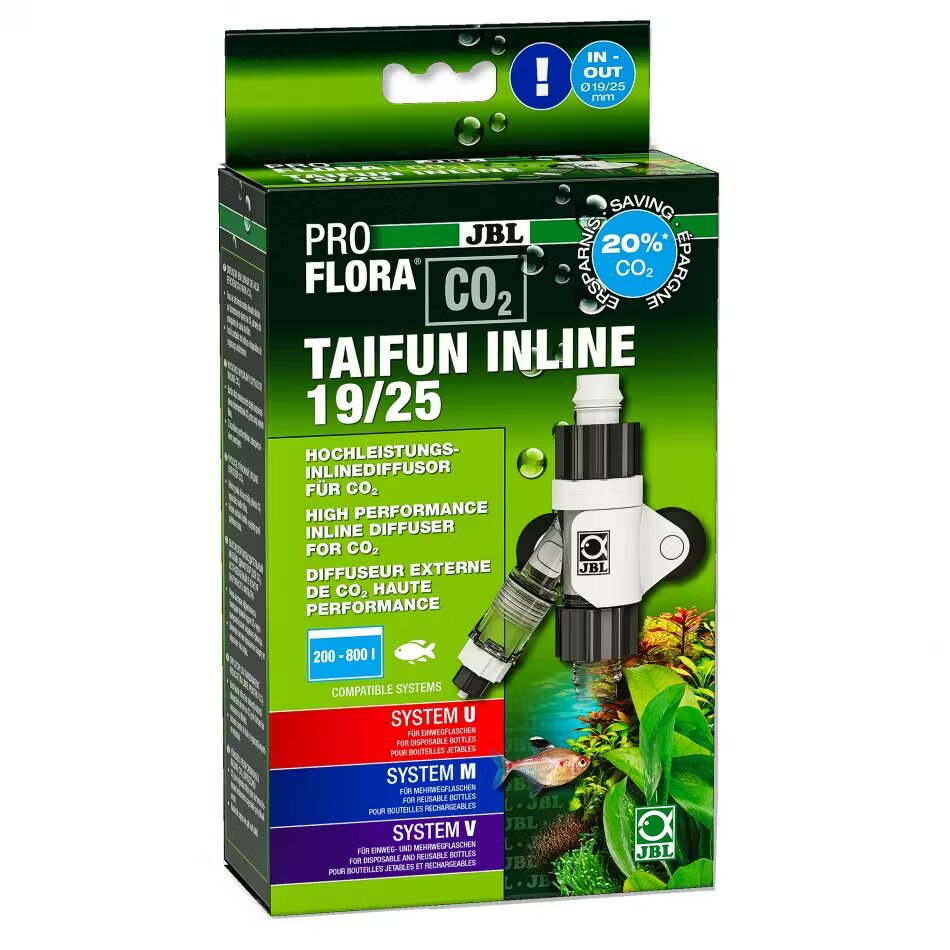 JBL Reactor PROFLORA CO2 TAIFUN INLINE 19/25