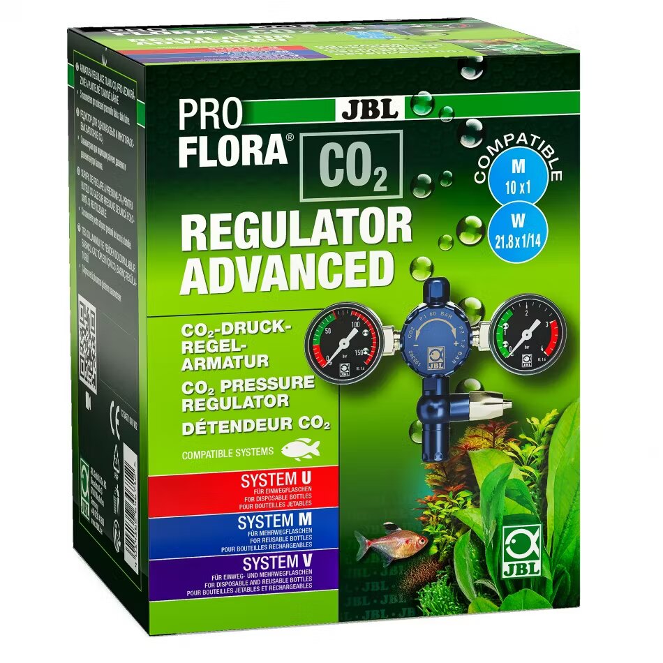 JBL Regulator de presiune PROFLORA CO2 REGULATOR ADVANCED