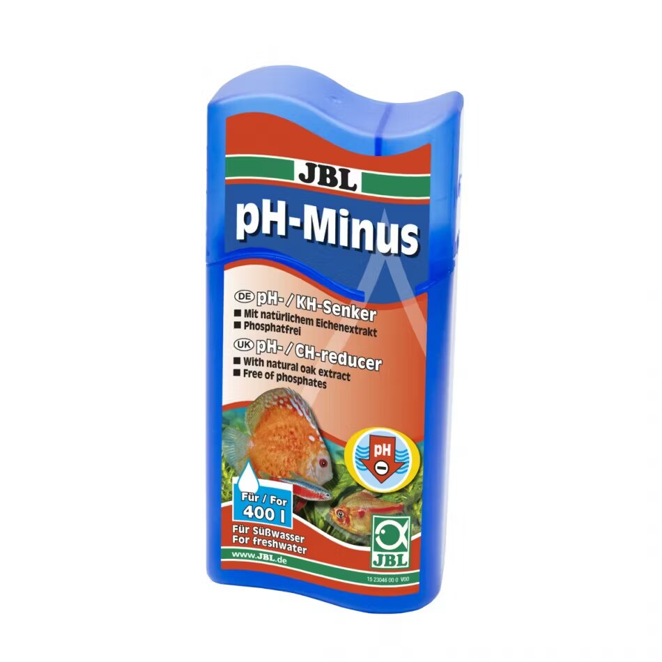 JBL Solutie tratare apa pH-Minus 100 ml pentru 400 l