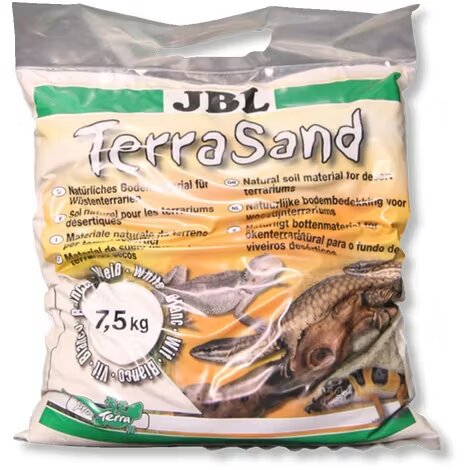 JBL Substrat pentru terarii TerraSand White 75 kg