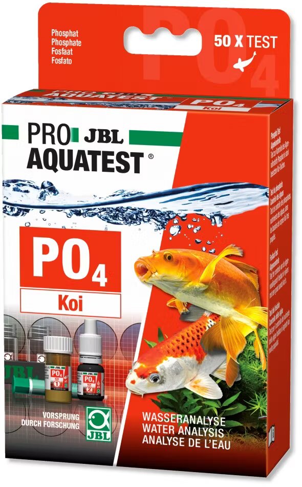 JBL Trusa test apa ProAqua PO4 Phosphat Koi