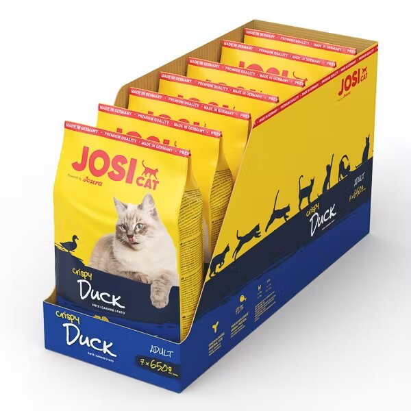 Josera JosiCat Crispy Duck 7x650 g