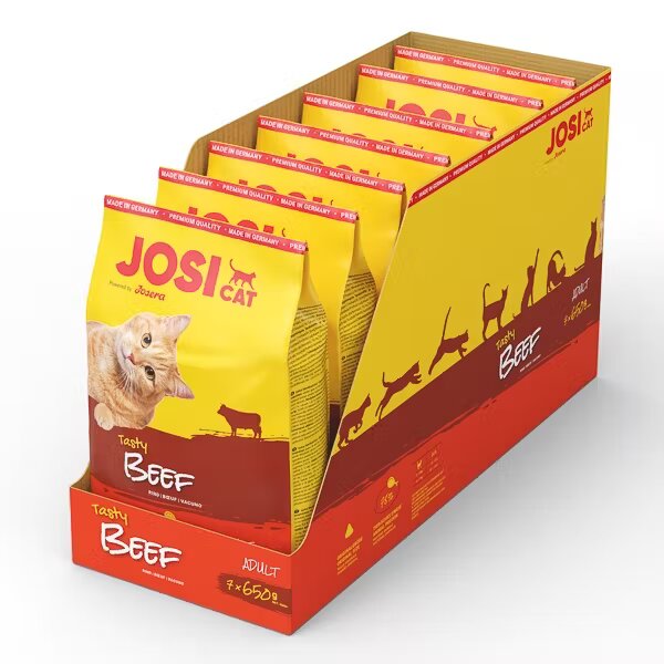 Josera JosiCat Tasty Beef 7x650 g