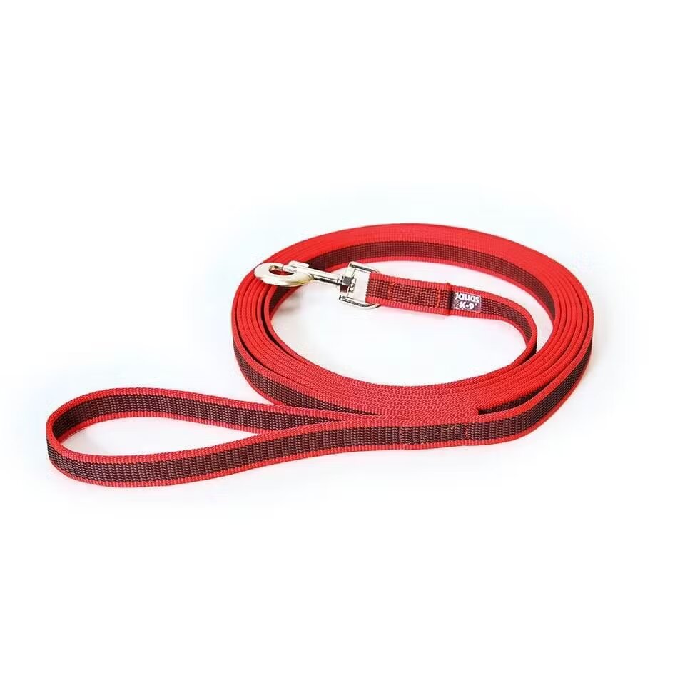 Julius K9 Lesa super-aderenta cu maner K9 216GM-R-S3 rosu 20 mm x 3 m