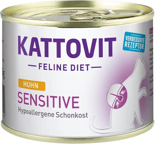 Kattovit Conserva Sensitive Pui 185 g