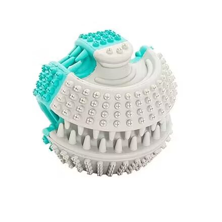 Kid Dog KidDog Jucarie Caini HipHop Minge Aroma Menta Cauciuc 6 cm Verde