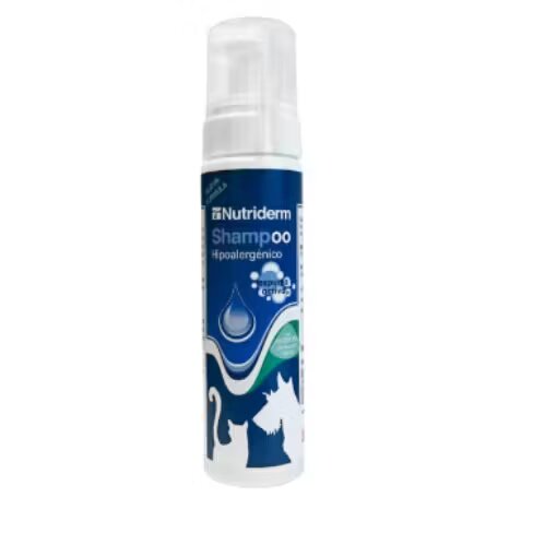 Konig Nutriderm Sampon Hipoalergenic cu Spuma Activa Caini si Pisici 200 ml