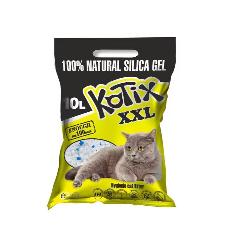 Kotix Asternut igienic pentru pisici silicat Normal 10 L/ 4 kg