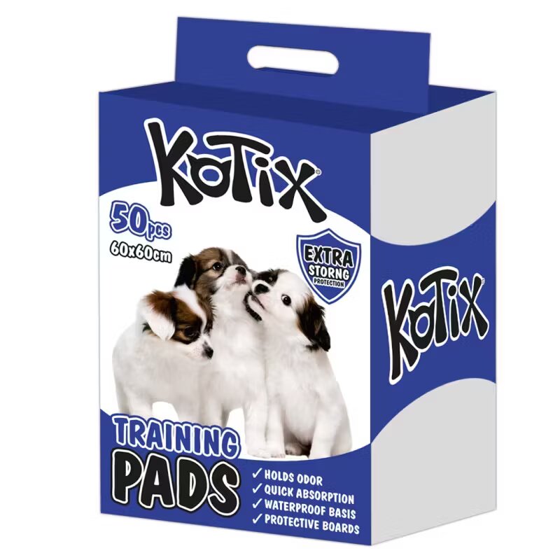 Kotix Set 50 covorase absorbante igienice caini 60 x 60 cm