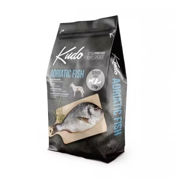 Kudo Senior Light Hrana Uscata Presata la Rece Peste 12 kg