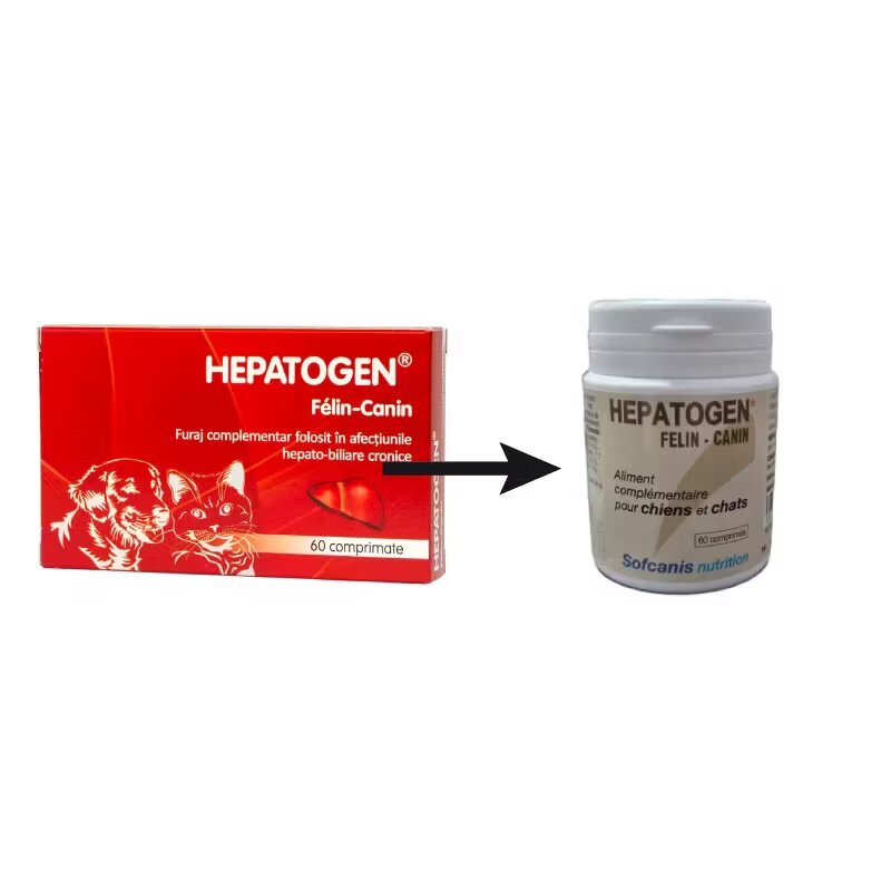 Laboratories Moureau Hepatogen Felin - Canin 60 comprimate