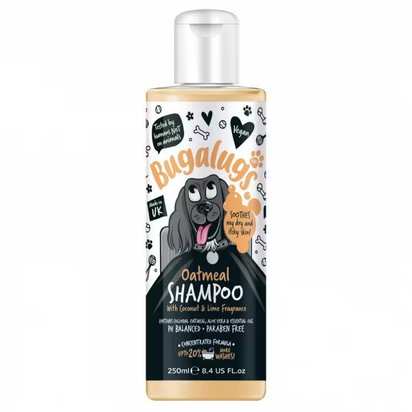 Lakeland Cosmetics Sampon Caini Bugalugs Oatmeal 250 ml