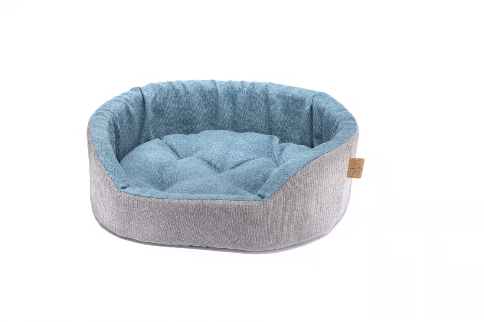 Leopet Culcus Bed Lux Light Blue 55x41x15 cm