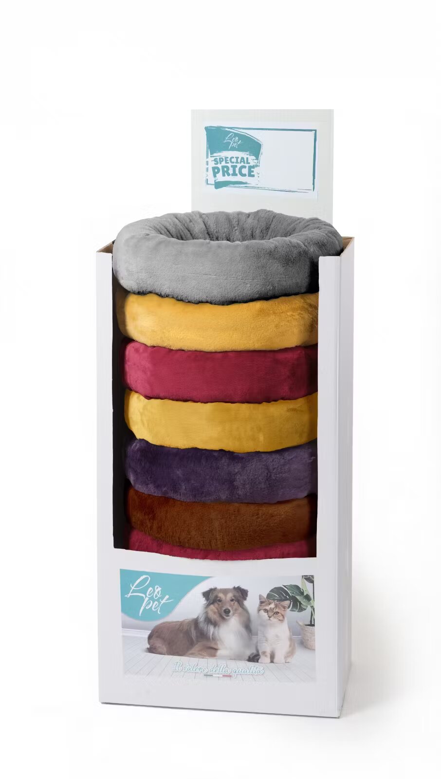 Leopet Culcus Fur 50x15 cm