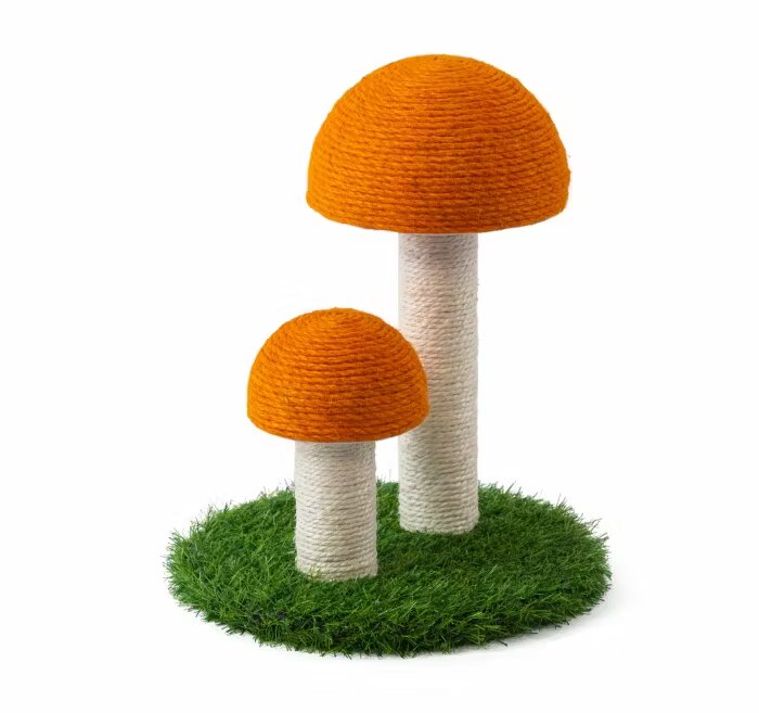 Leopet Sisal Ciuperca pentru Pisici 30x30x38 cm