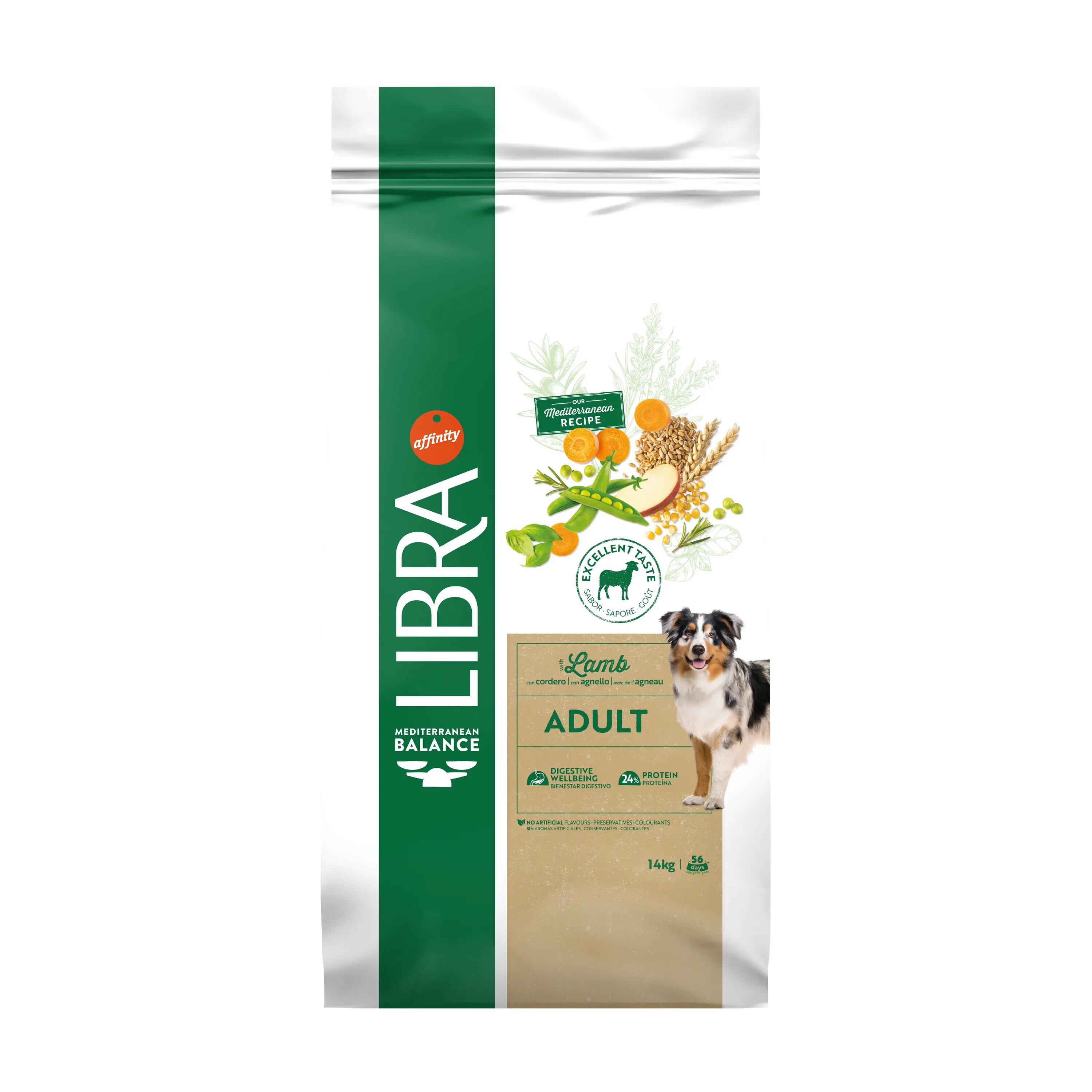 Libra Hrana Uscata Caini Adulti Dog Adult Medium-Maxi Miel 14 kg