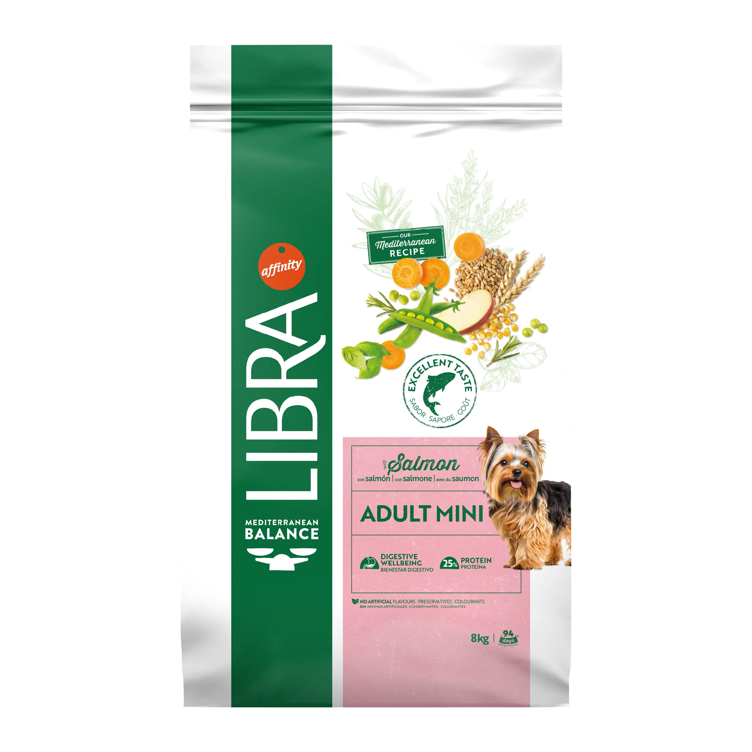 Libra Hrana Uscata Caini Adulti Dog Adult Mini Somon 8 kg