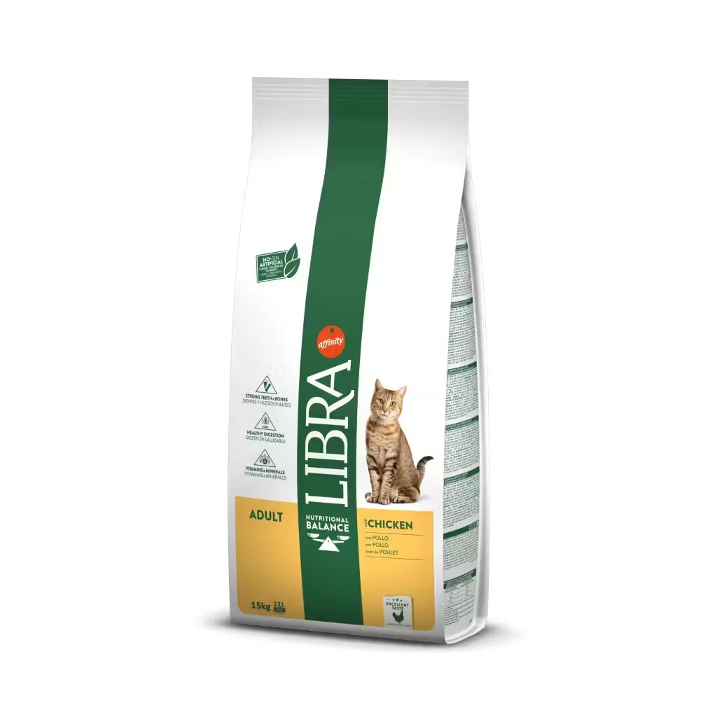 Libra Hrana Uscata Pisici Adulte Cat Adult Chicken 1.5 kg